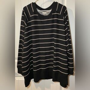 Maurices Stripe Sweatshirt NWT